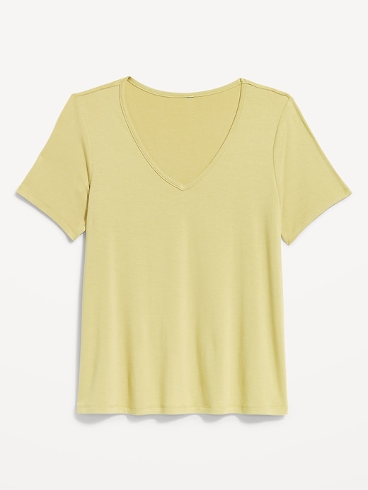 Image number 4 showing, Luxe V-Neck T-Shirt