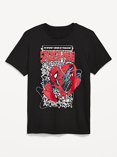 T-shirt à imprimé Spider-Man de Marvel™ unisexe pour Adulte