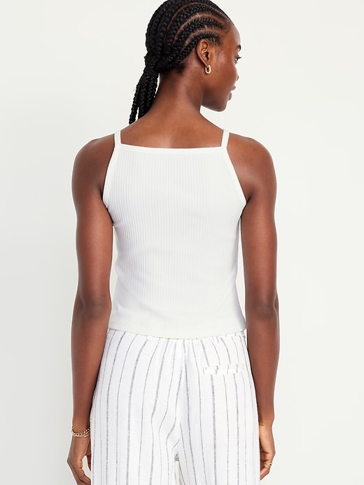 Image number 2 showing, Rib-Knit Cami Tank Top