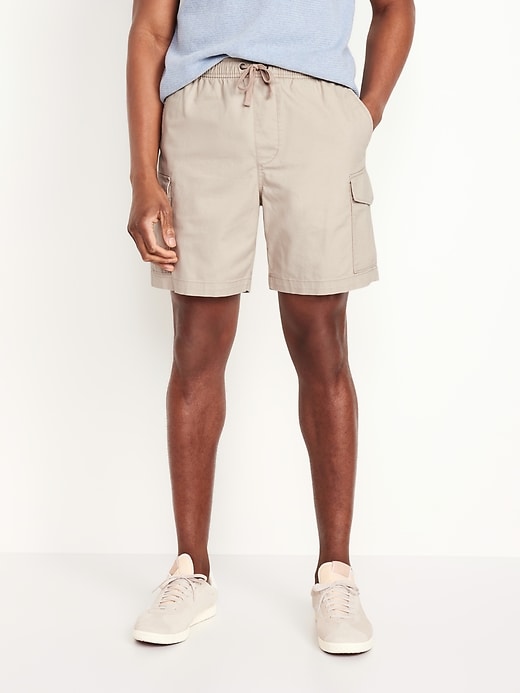 View large product image 1 of 3. Built-In Flex Cargo Shorts -- 7-inch inseam