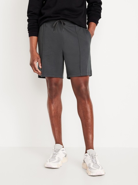 Relaxed Track Shorts -- 7-inch inseam