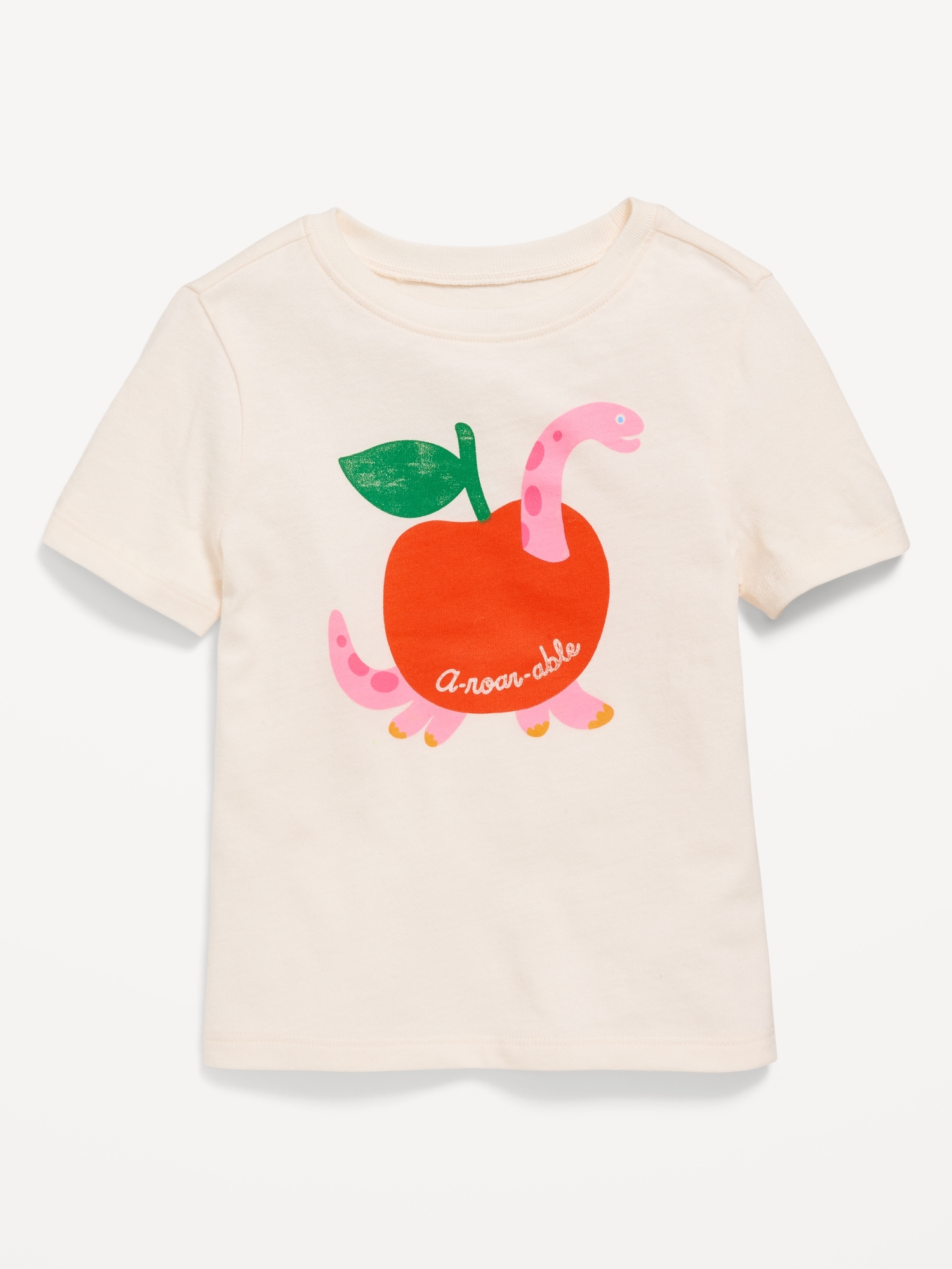 T-shirt à manches courtes à imprimé pour toute-petite fille