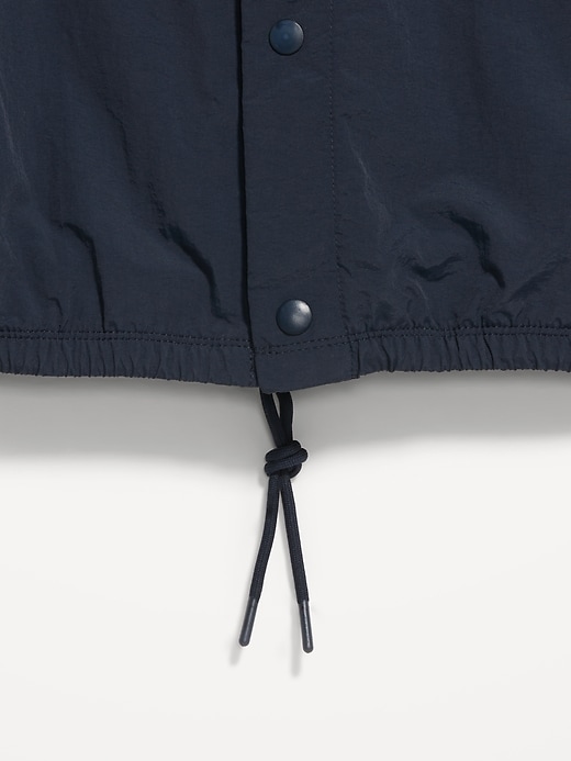 Image number 5 showing, Water-Resistant Snap-Front Jacket