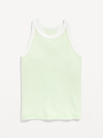 Voir une image plus grande du produit 3 de 4. Camisole performance en tricot côtelé Ultralite pour Fille