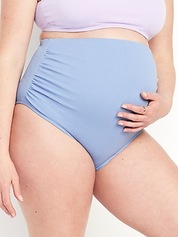 Old Navy Maternity Ruched Side-Tie Swim Bottoms