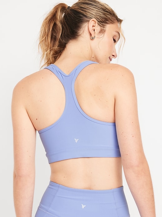 Image number 4 showing, Medium-Support PowerSoft Racerback Sports Bra 2X-4X