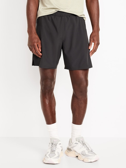 Image number 1 showing, Essential Woven Lined Workout Shorts -- 7-inch inseam