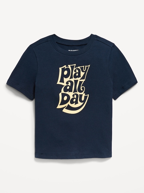 T-shirt imprimé à manches courtes pour Tout-petit garçon