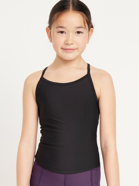 Camisole PowerSoft ajustée à dos croisé pour Fille