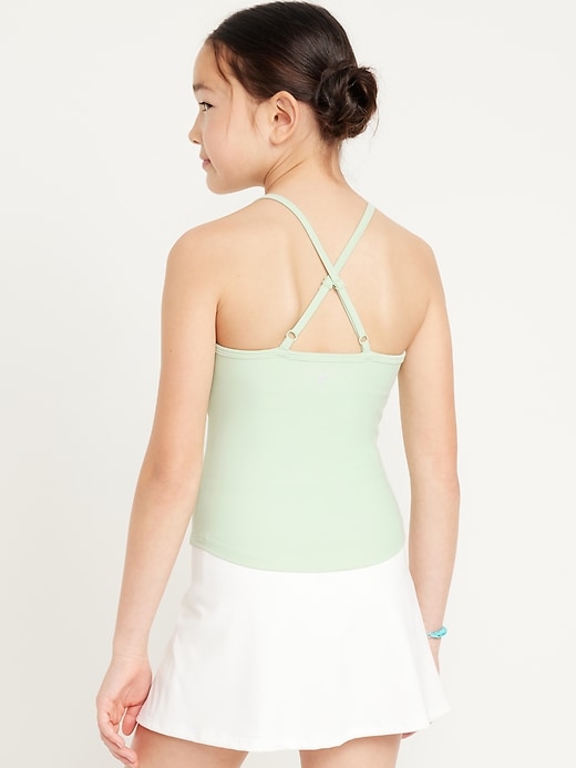 Voir une image plus grande du produit 2 de 5. Camisole PowerSoft ajustée à dos croisé pour Fille