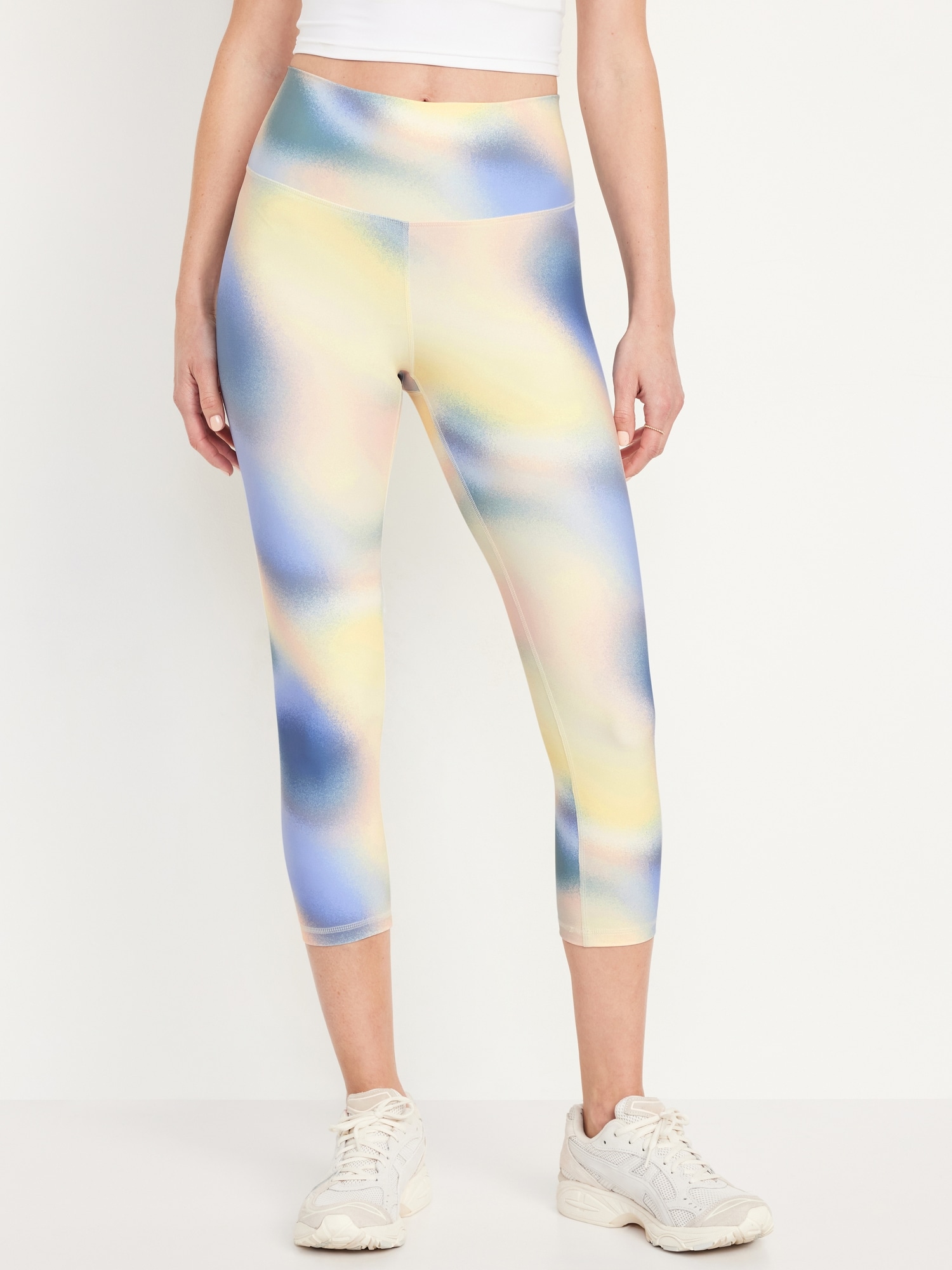 High-Waisted PowerSoft Crop Leggings