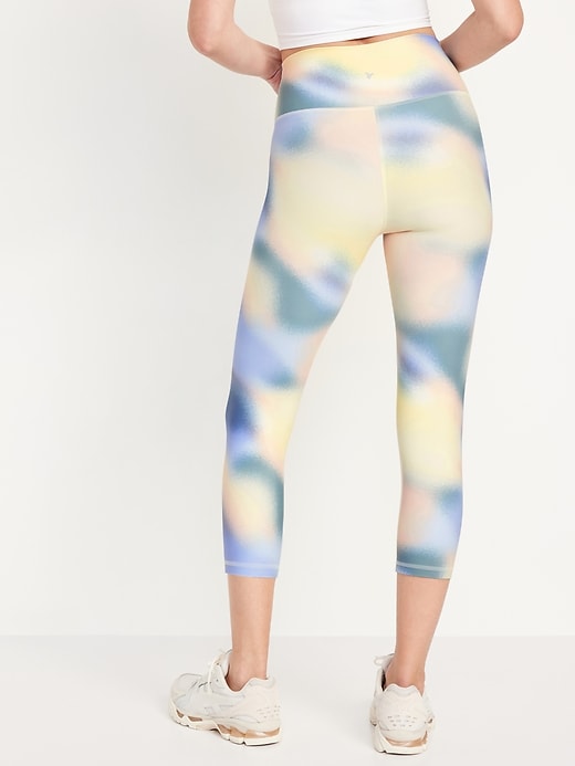 L'image numéro 2 présente Legging PowerSoft à taille haute longueur 3/4