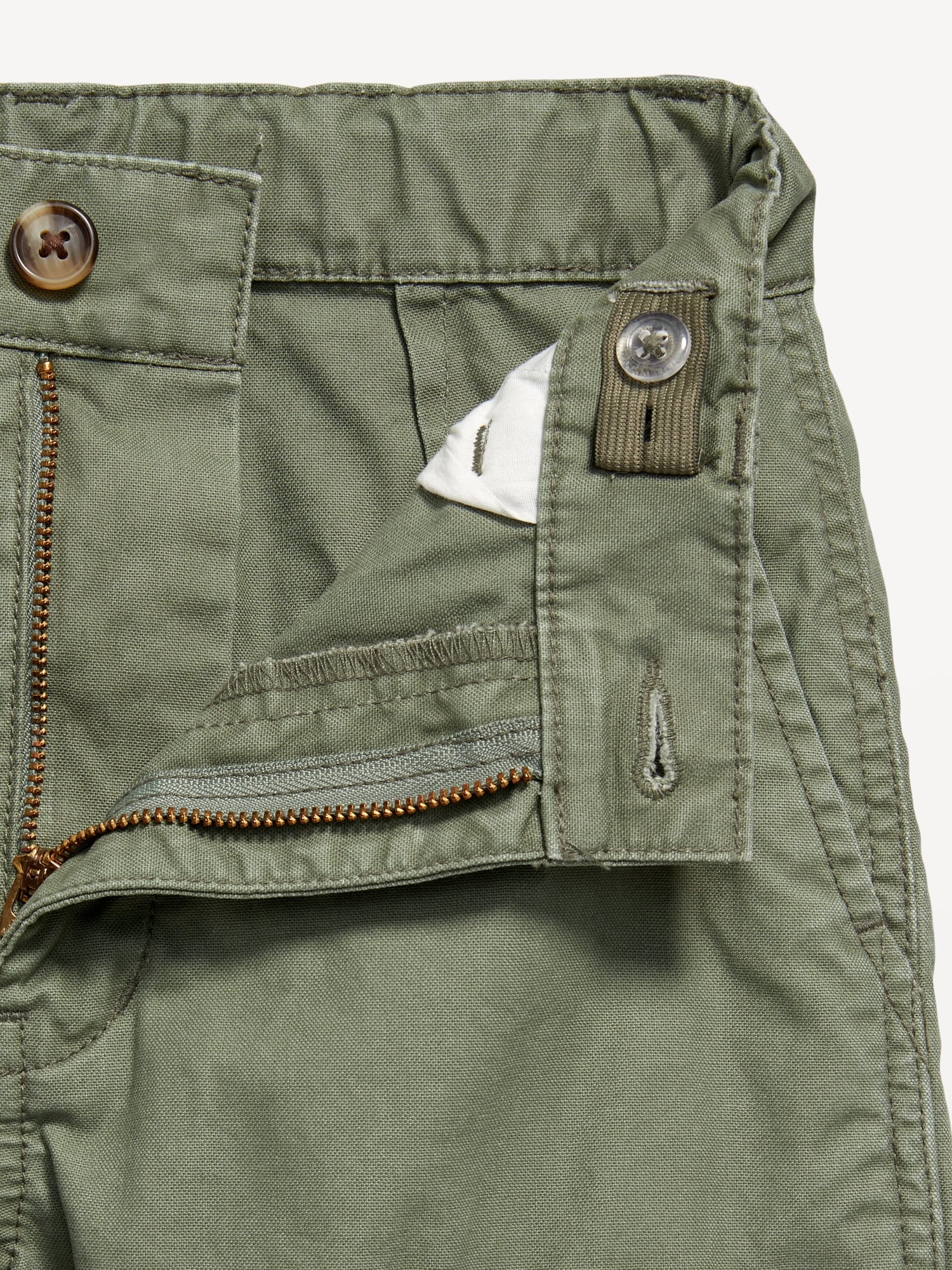 Baggy Non-Stretch Cargo Pants for Boys