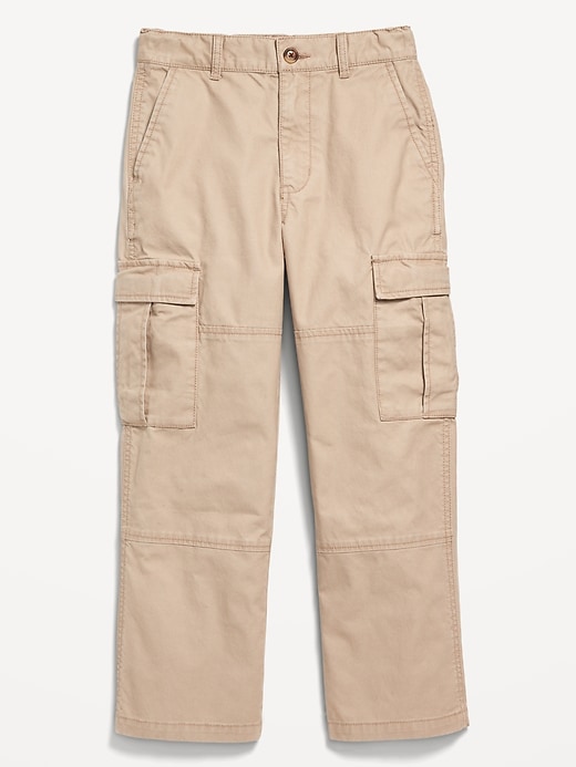 Image number 4 showing, Baggy Non-Stretch Cargo Pants for Boys