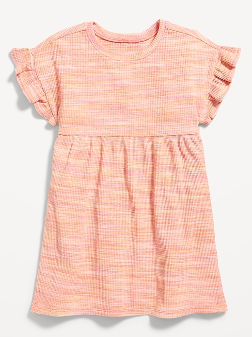 Voir une image plus grande du produit 1 de 2. Robe ajustée et évasée pour Toute-petite fille