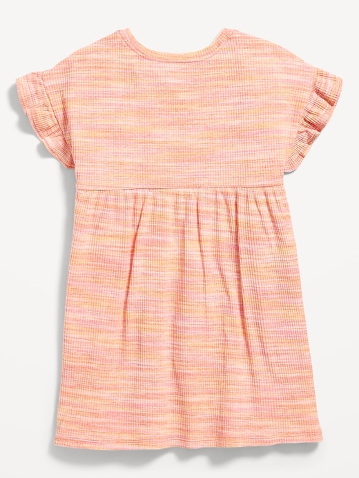 Voir une image plus grande du produit 2 de 2. Robe ajustée et évasée pour Toute-petite fille