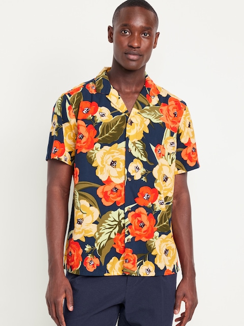 Short-Sleeve Camp Shirt