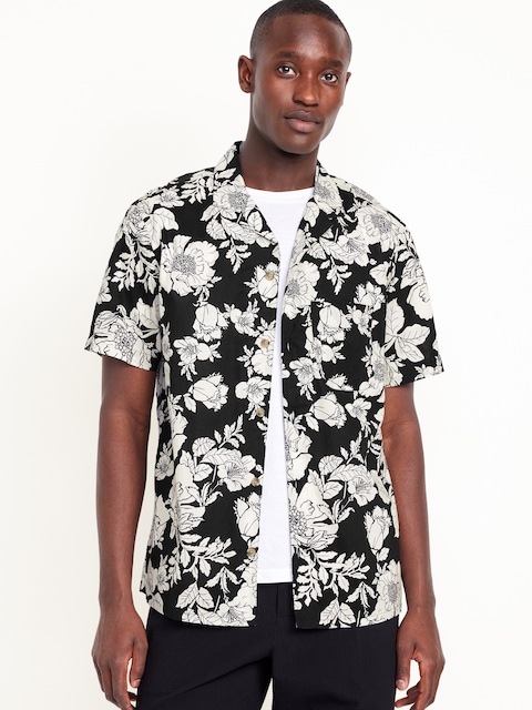 Short-Sleeve Camp Shirt