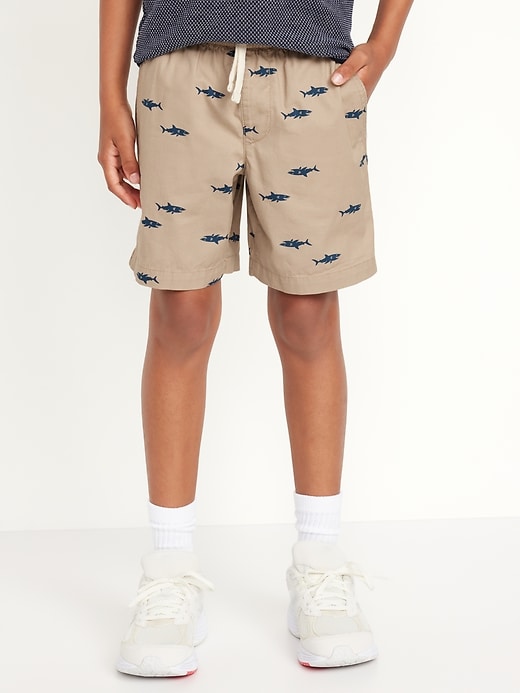 View large product image 1 of 5. Above Knee Printed Jogger Shorts for Boys