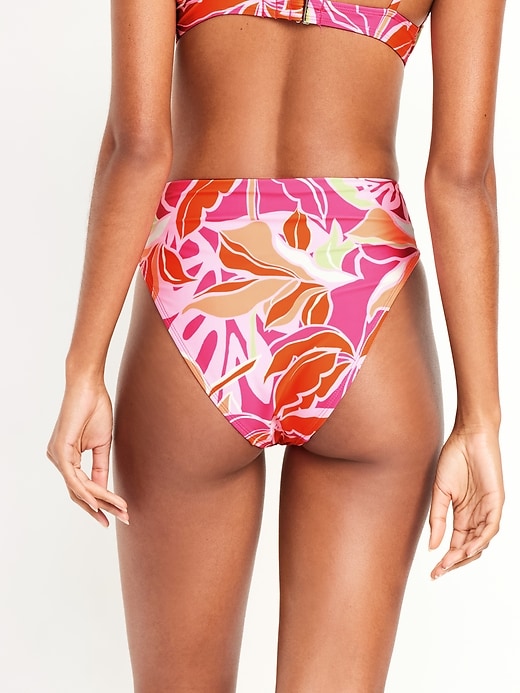 Image number 2 showing, Extra High-Waisted French-Cut Swim Bottoms