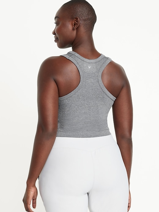 Image number 6 showing, Seamless Crop Performance Tank Top