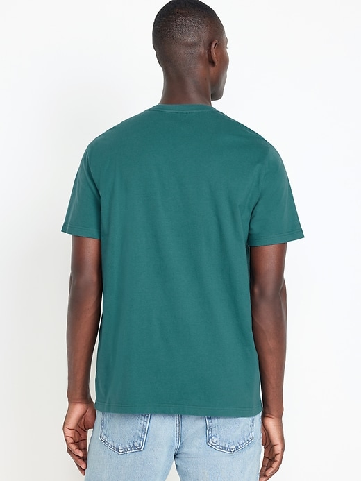 Image number 5 showing, Soft-Washed V-Neck T-Shirt