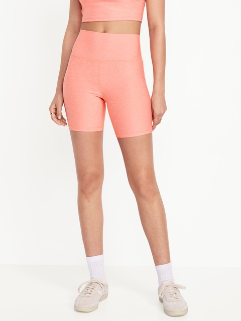 Extra High-Waisted CloudComfy Biker Shorts -- 6-inch inseam