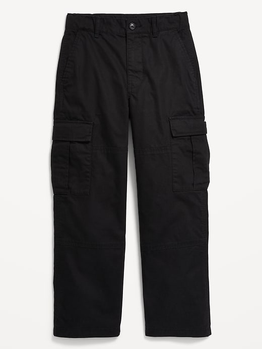 Image number 4 showing, Baggy Non-Stretch Cargo Pants for Boys