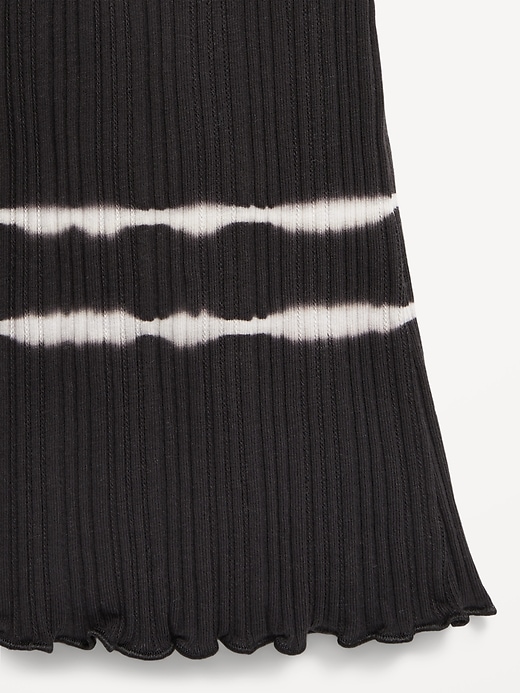 L'image numéro 5 présente Legging évasé à taille haute pour fille