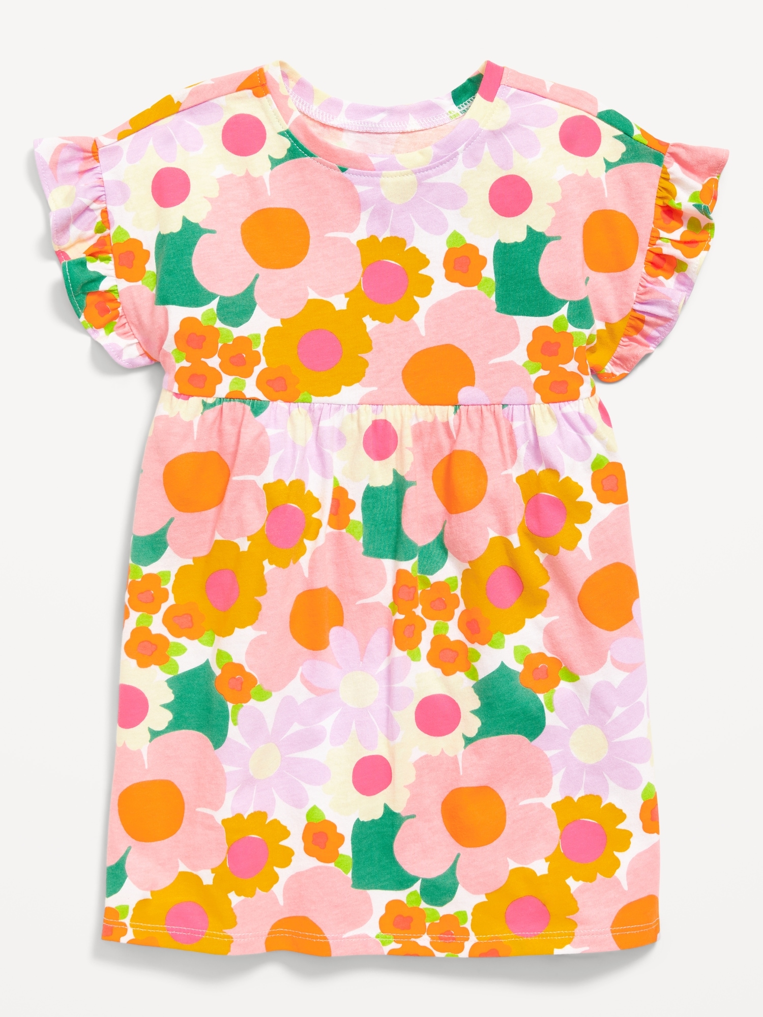 Robe ajustée et évasée à motif pour Toute-petite fille