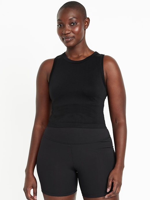 Image number 5 showing, Seamless Crop Performance Tank Top