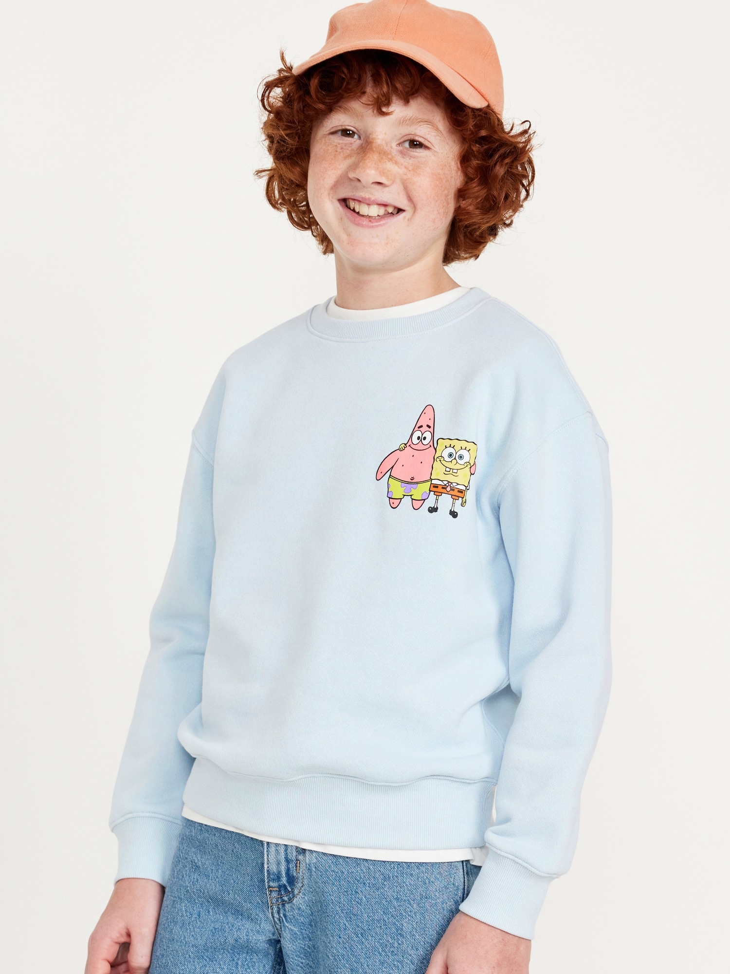 SpongeBob SquarePants™  Gender-Neutral Crew-Neck Sweatshirt for Kids