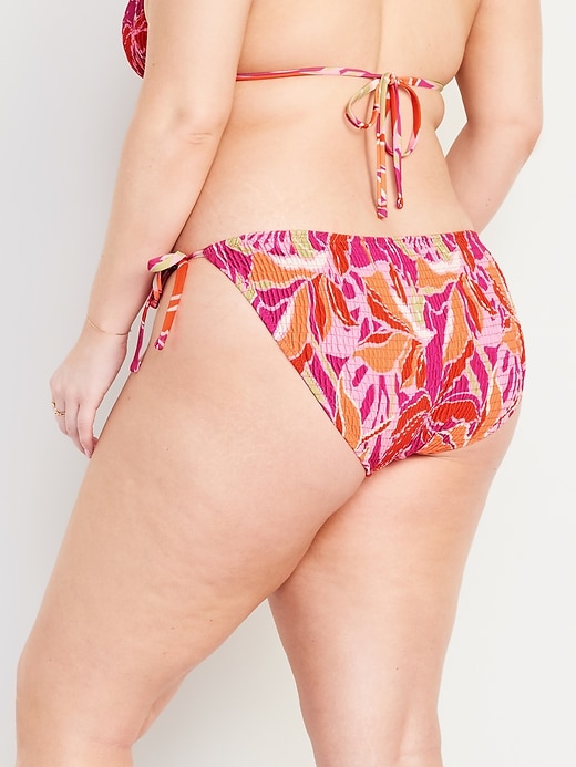 Image number 8 showing, Mid-Rise String Bikini Swim Bottoms