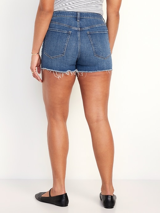 Image number 6 showing, High-Waisted OG Jean Shorts -- 3-inch inseam