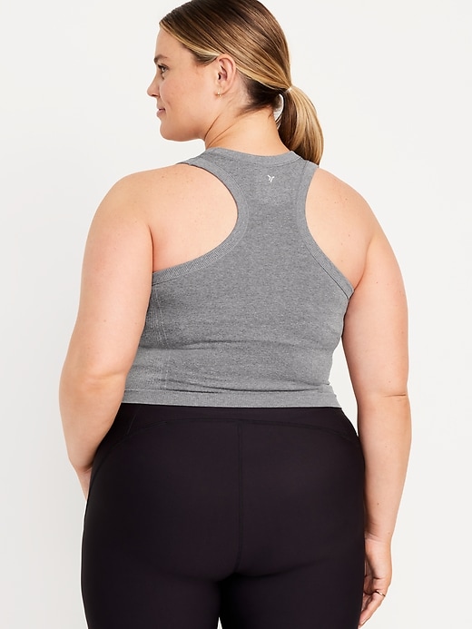 Image number 8 showing, Seamless Crop Performance Tank Top