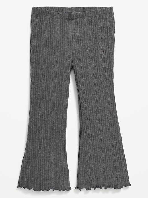 Image number 1 showing, Textured Rib-Knit Flare Leggings for Toddler Girls