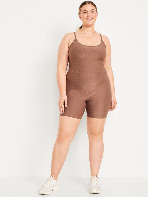 Image number 7 showing, Cloud+ Racerback Bodysuit -- 6-inch inseam