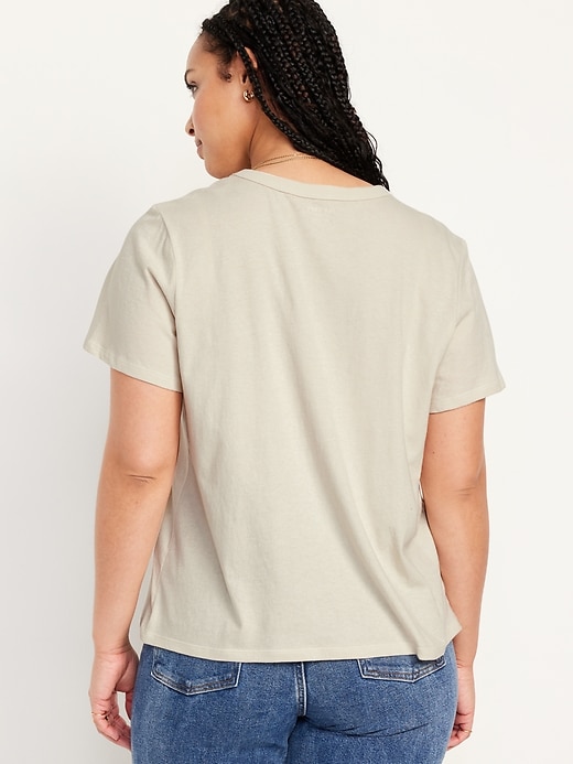L'image numéro 6 présente T-shirt à logo imprimé