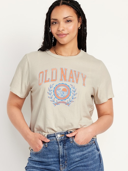 L'image numéro 5 présente T-shirt à logo imprimé