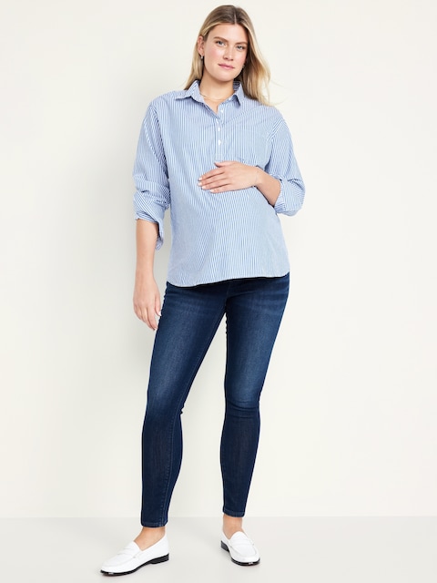 Maternity Full-Panel Wow Skinny Jeans