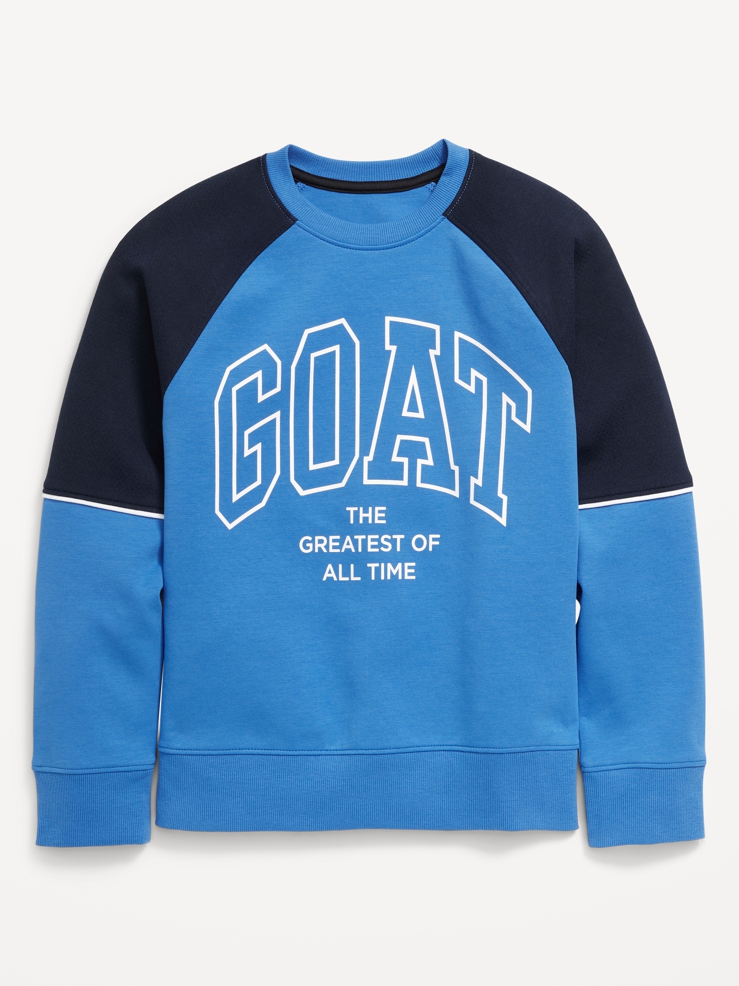 Dynamic Fleece Color Block Graphic Sweatshirt for Boys