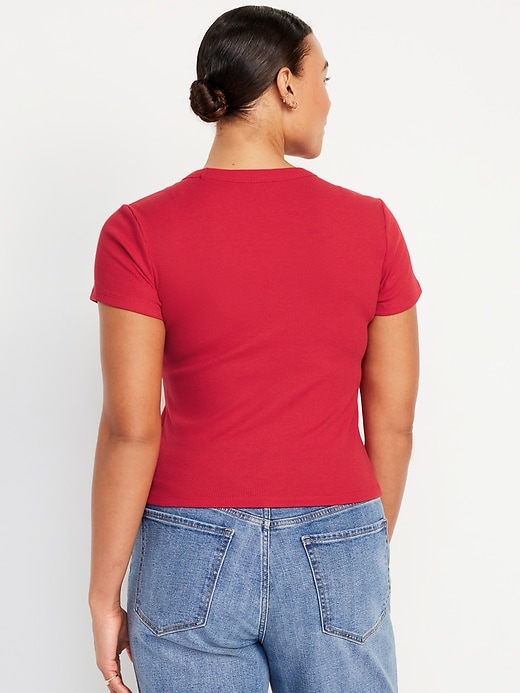 Image number 6 showing, Snug Crop T-Shirt