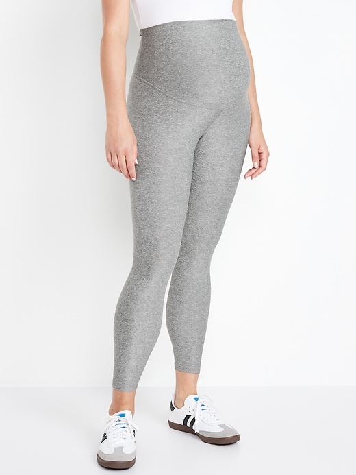 Voir une image plus grande du produit 1 de 2. Leggings Nuage+ 7/8 à panneau couvrant de Maternité