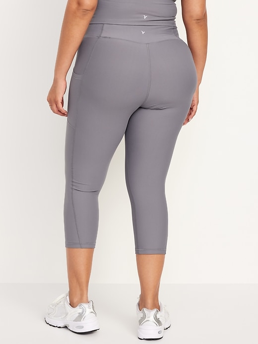 Image number 8 showing, High-Waisted PowerSoft Crop Leggings