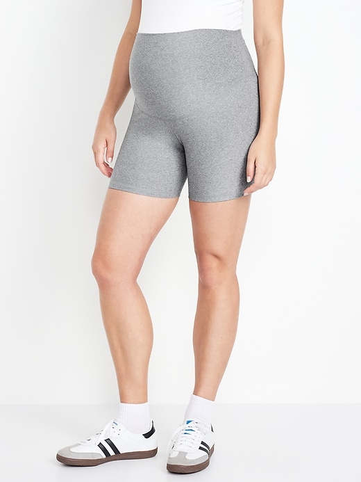 View large product image 1 of 2. Maternity Cloud+ Bike Short -- 6-inch inseam