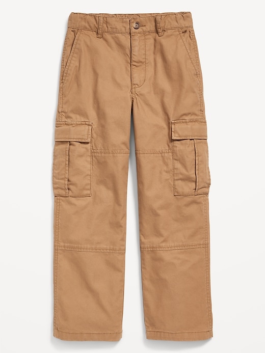 Image number 4 showing, Baggy Non-Stretch Cargo Pants for Boys
