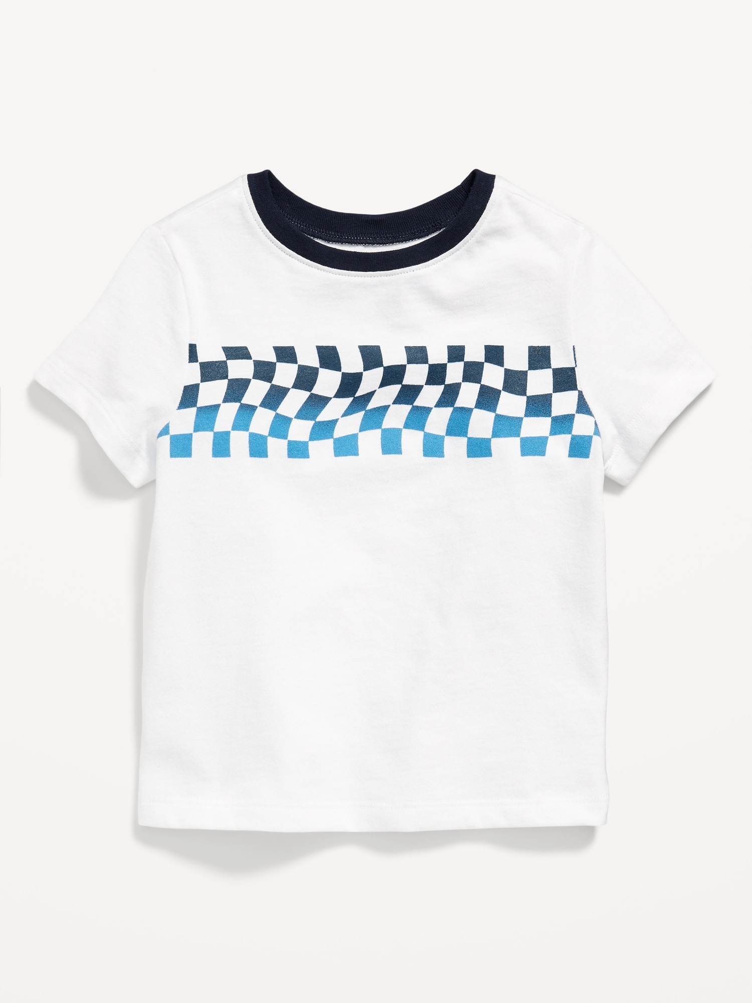 Printed Short-Sleeve T-Shirt for Toddler Boys - Black