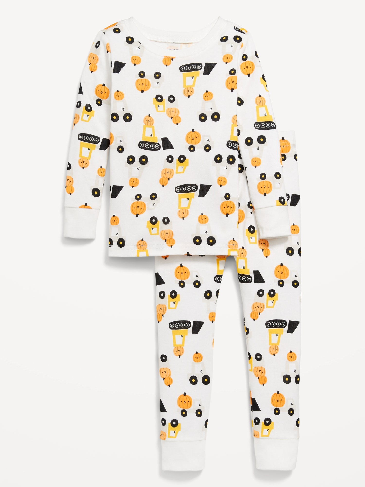 Printed Snug-Fit Pajama Set for Toddler & Baby