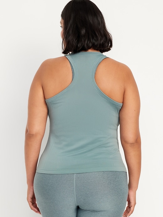 Image number 7 showing, Fitted Seamless Tank Top