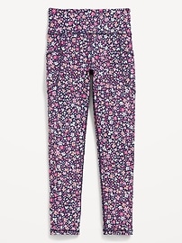 Voir une image plus grande du produit 4 de 5. Legging PowerSoft taille haute à poches latérales pour Fille